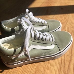 old skool olive vans